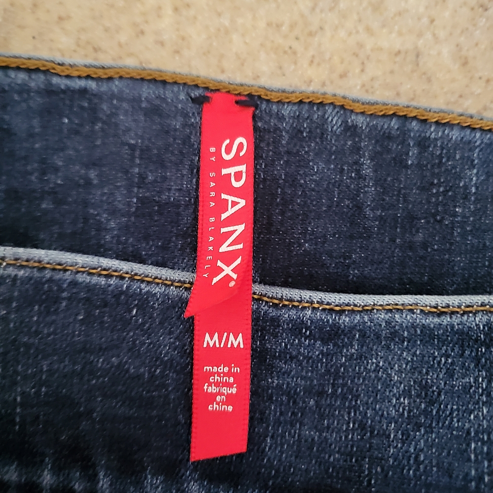 SPANX Indigo Denim Pants